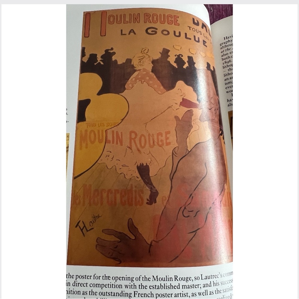 Toulouse-Lautrec & Manet • Illustrated-Hardcover Art Books • Treasure Hunt Gift - Picture 13 of 16